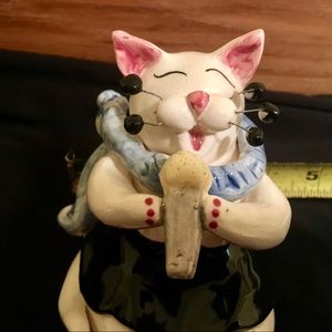 Whimsiclay Cat Figurine